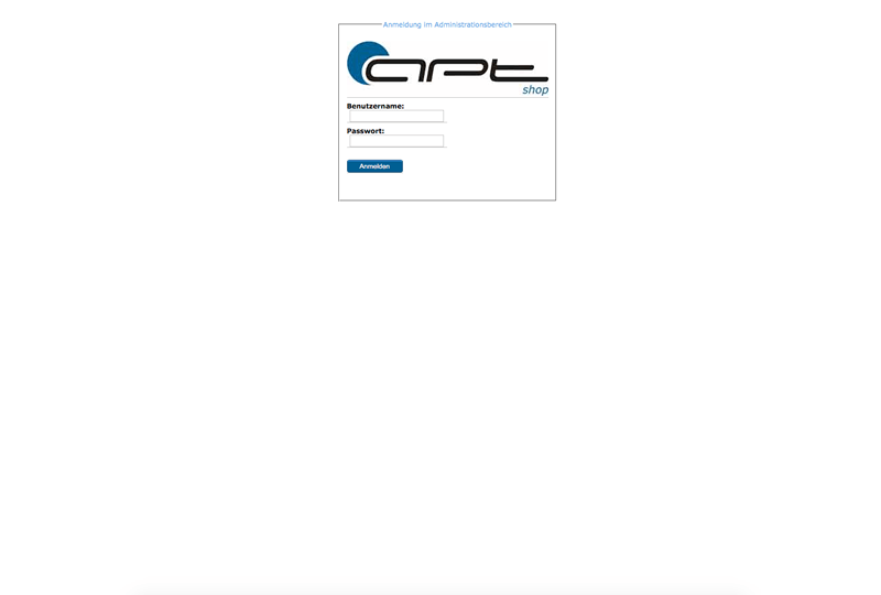 001_apt_shop_login