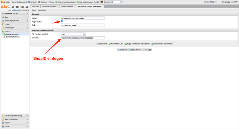 006_xtcommerce_shopid_einfuegen
